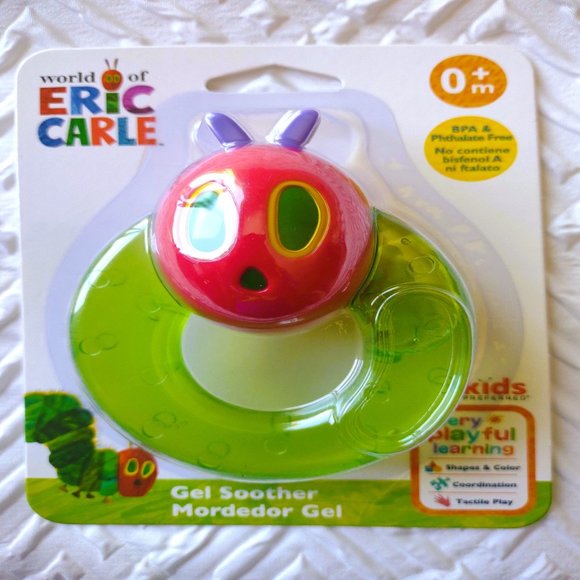 The Very Hungry Caterpillar Gel Soother (Brand New) Sealed NWT Teether - Picture 2 of 4